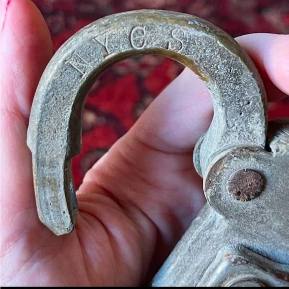 Vintage E.T. Fraim Padlock with Key **Works** Scarce Collectible - Picture 9 of 14